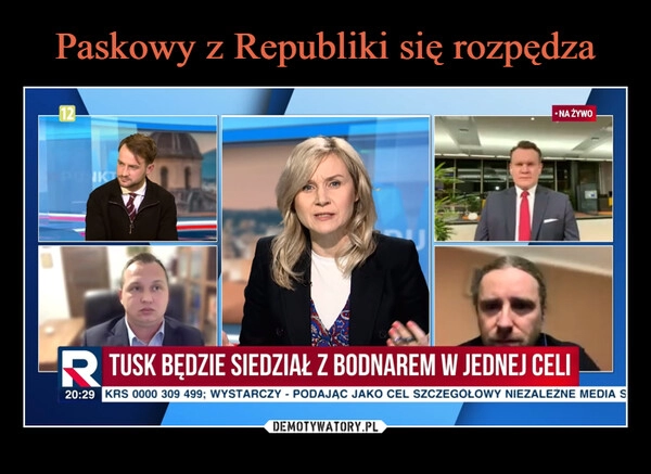 
    Paskowy z Republiki się rozpędza