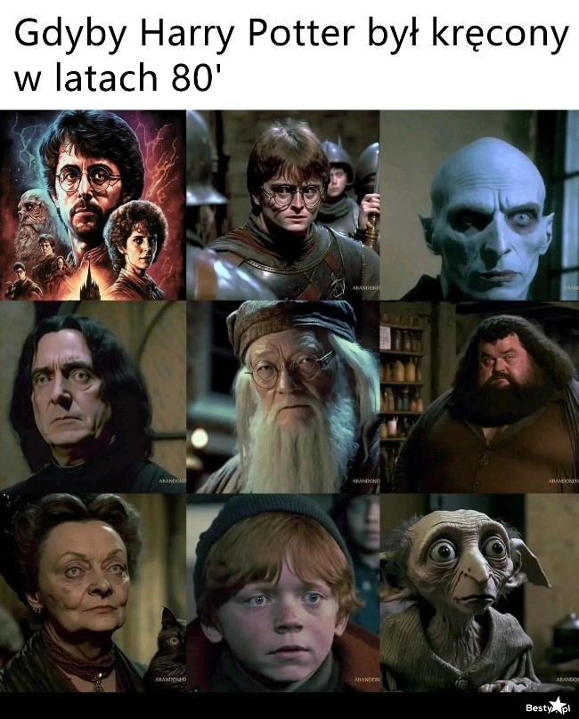 
    Gdyby Potter był kręcony w latach 80' 