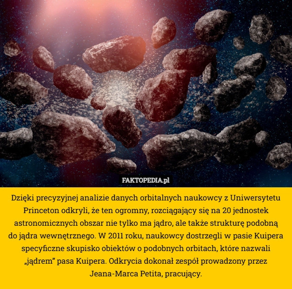 
    Dzięki precyzyjnej analizie danych orbitalnych naukowcy z Uniwersytetu Princeton