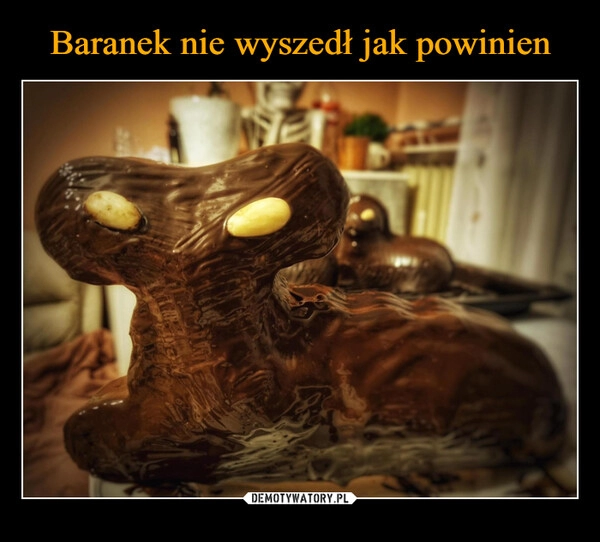 
    Baranek nie wyszedł jak powinien