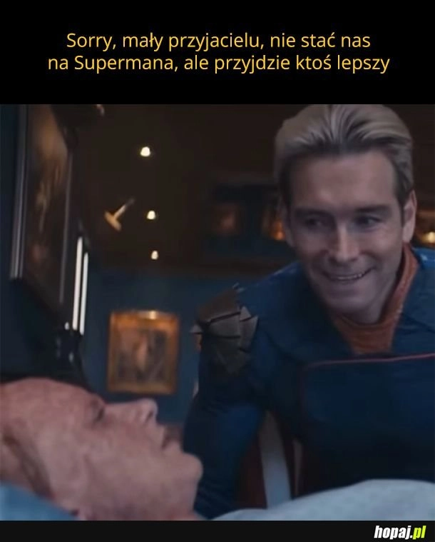 
    Prawie jak superman
