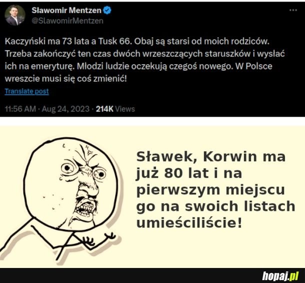 
    Sławek hipokryta