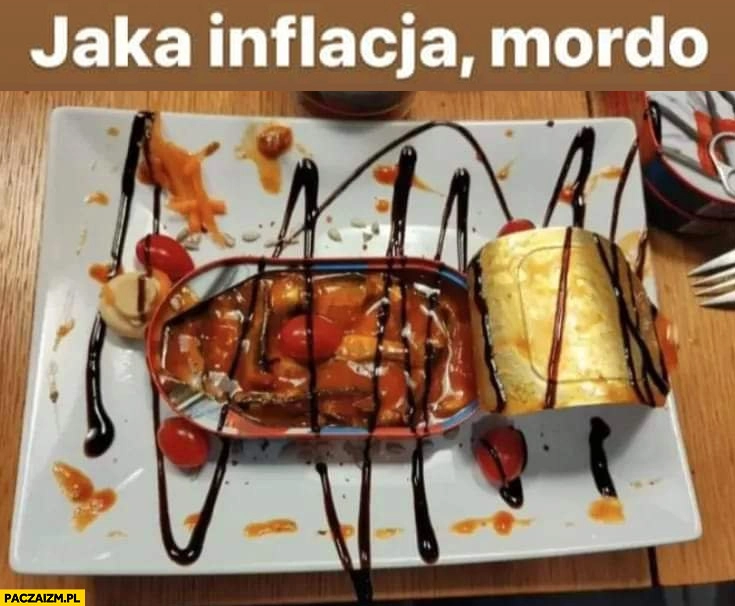 
    Jaka inflacja mordo? Konserwa ekskluzywne danie