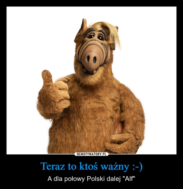 
    Teraz to ktoś ważny :-)