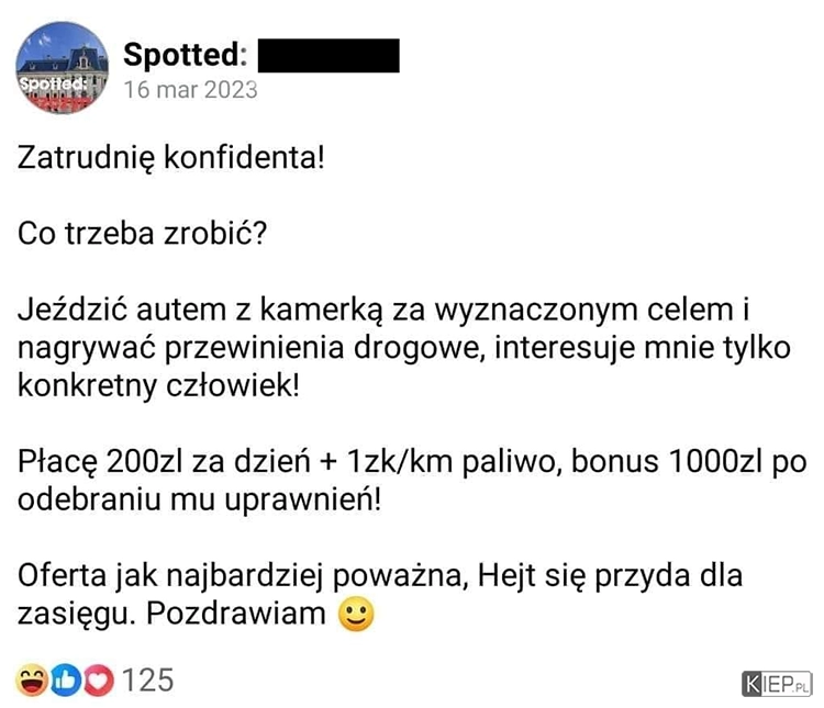 
    Konfident poszukiwany