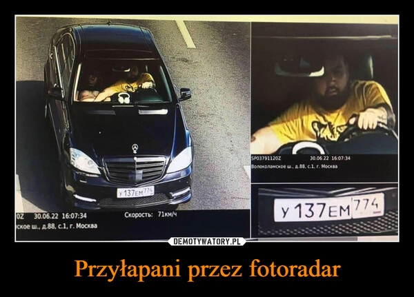 
    Przyłapani przez fotoradar