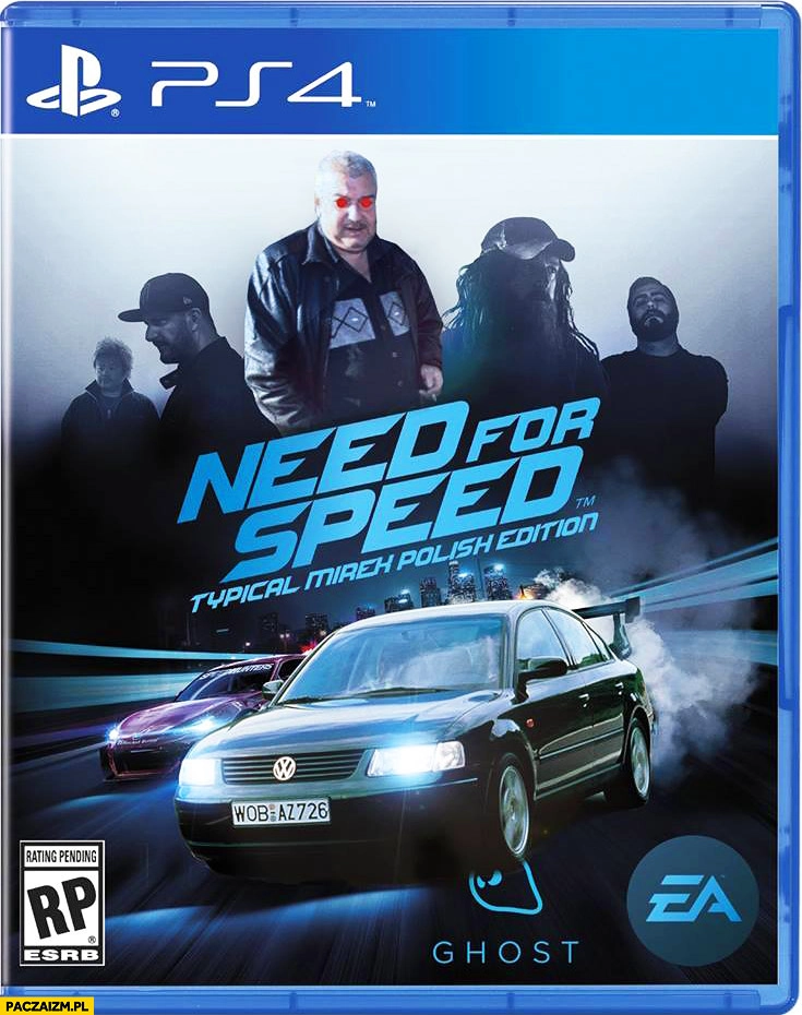 
    Need for Speed typical Mirek Polish Edition Passerati