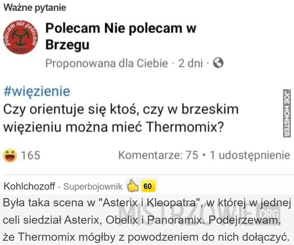 
    Ważne pytanie