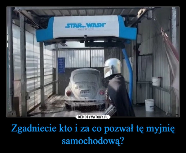 
    Zgadniecie kto i za co pozwał tę myjnię samochodową?