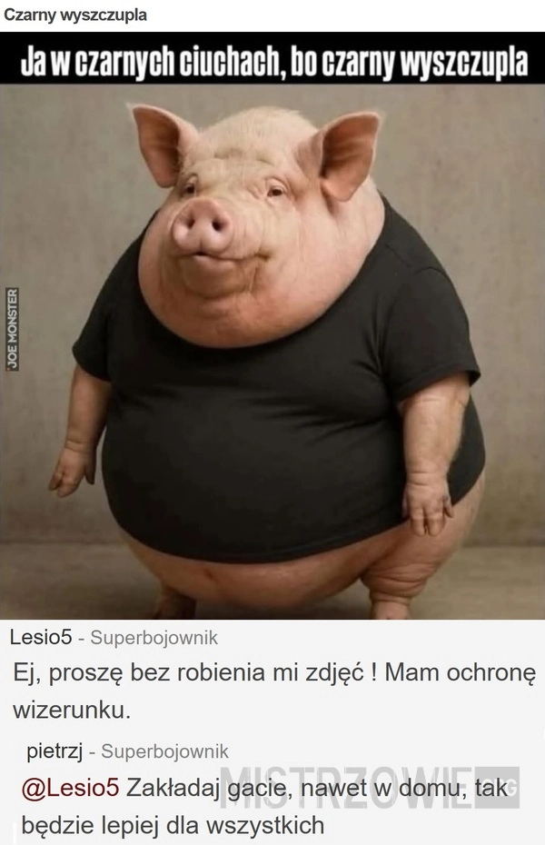 
    Czarny wyszczupla