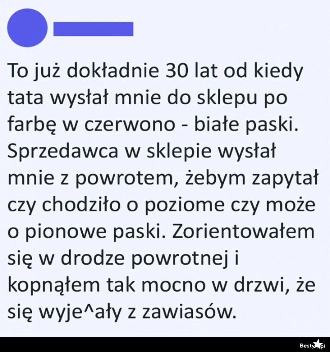 
    Sprzedawca żartowniś 