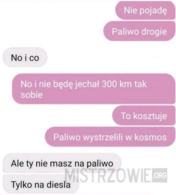 
    Nie pojadę