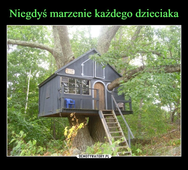 
    Niegdyś marzenie każdego dzieciaka