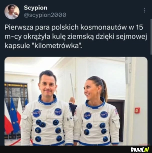 
    Pokonywali kosmiczne odległości
