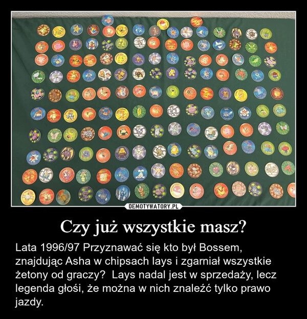 
    Czy już wszystkie masz?