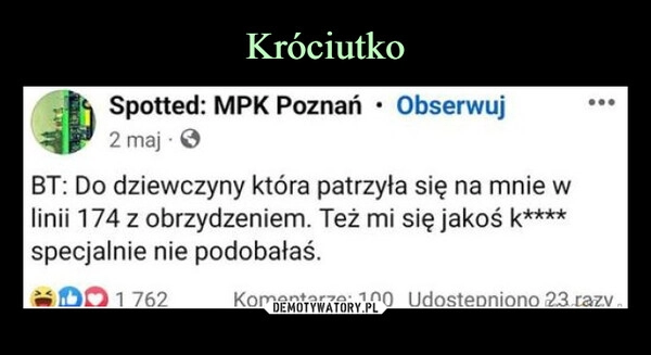 
    Króciutko