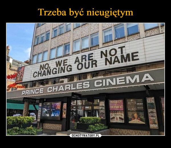 
    Trzeba być nieugiętym