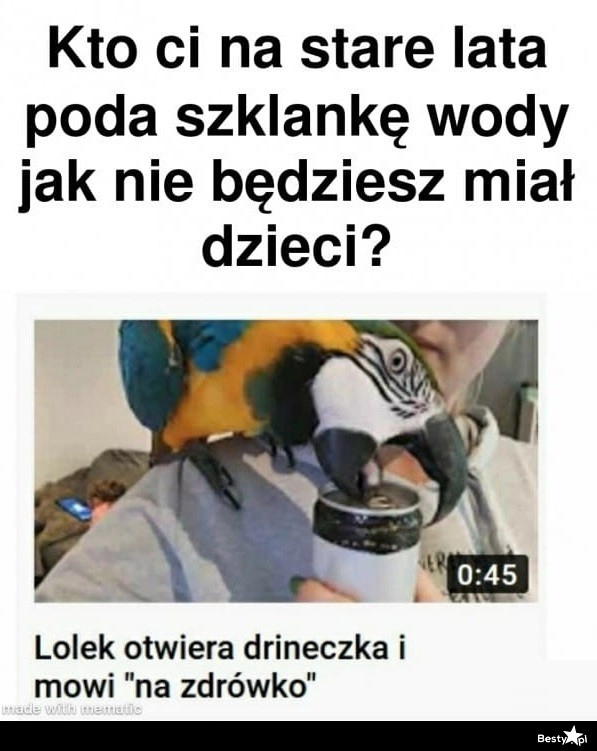 
    Szklanka wody 