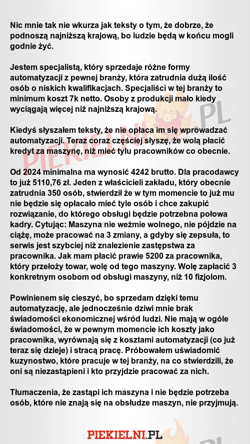 
    Czy wystarczająco dobrze zarabiają Ci, którzy pracują w Twojej branży?