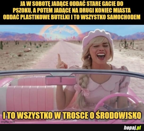 
    W trosce o środowisko.