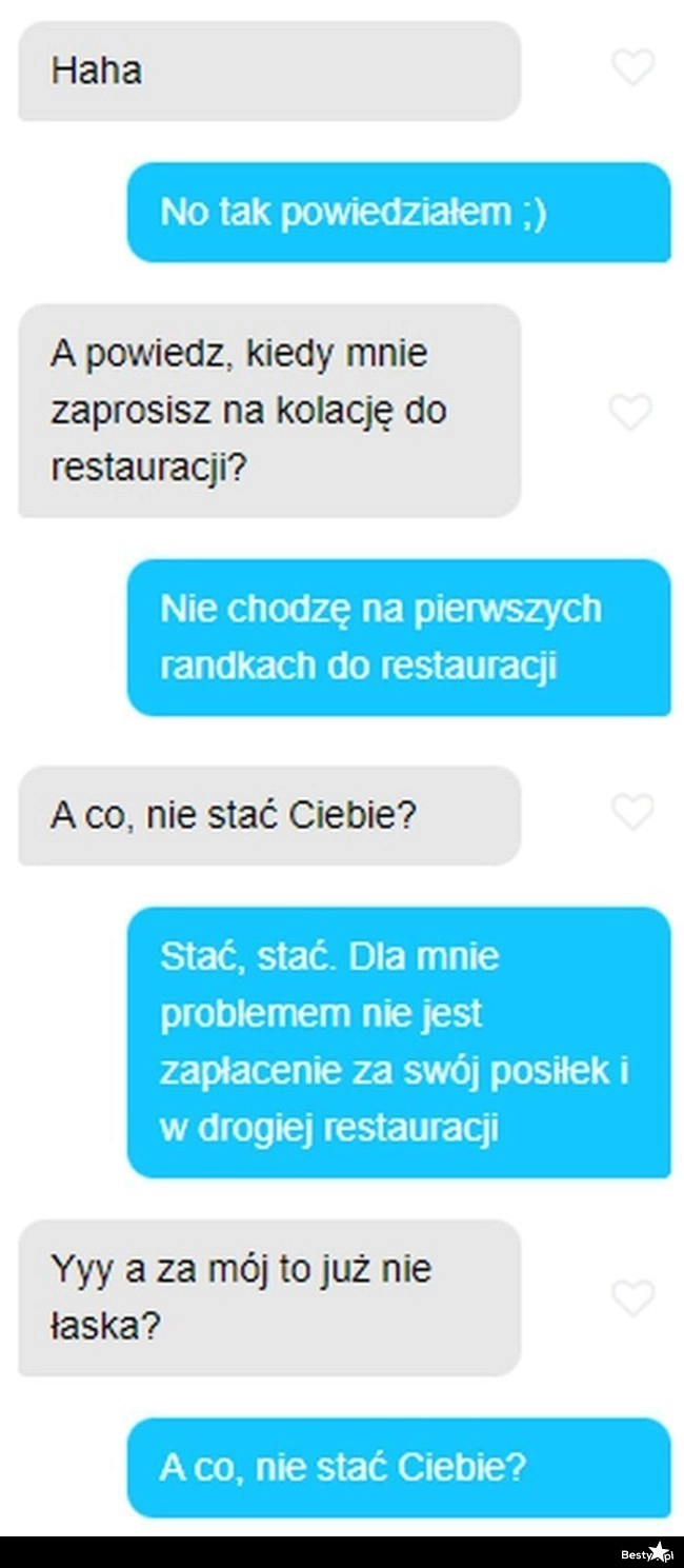 
    Randka w restauracji 