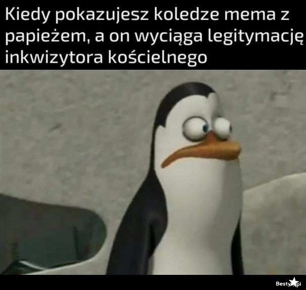 
    Mem z papieżem 