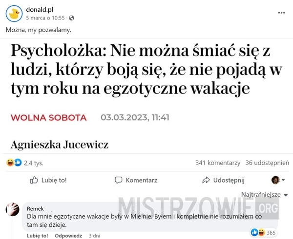 
    Egzotyczne wakacje