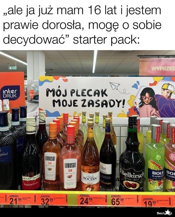 
    Mój plecak, moje zasady 