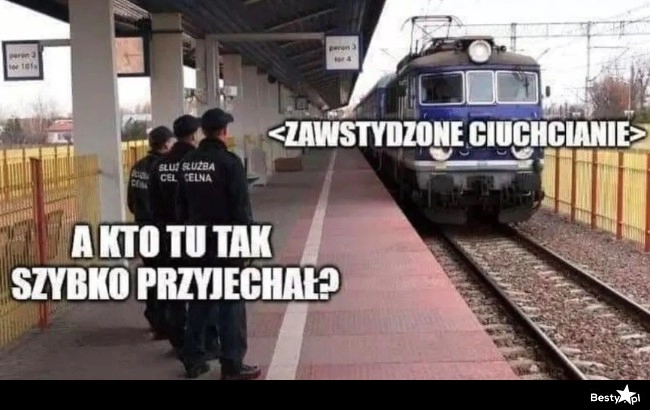 
    A kto tu tak szybko przyjechał? 