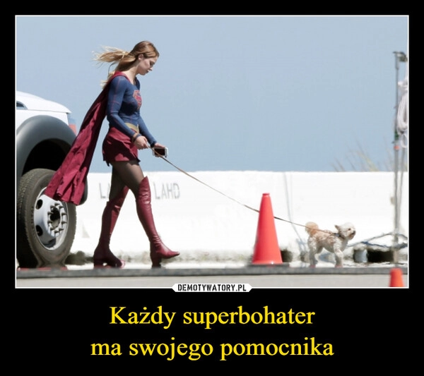 
    Każdy superbohater
ma swojego pomocnika