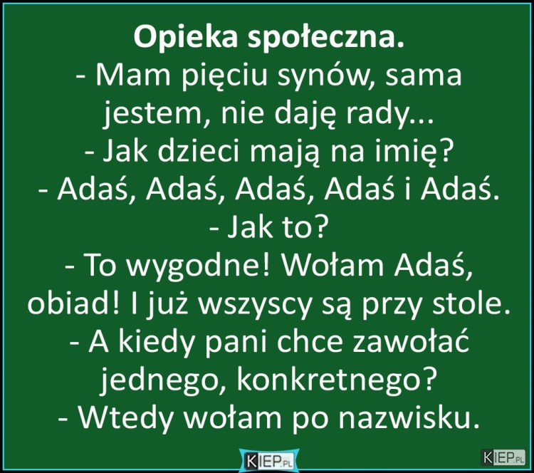 
    Tymczasem w opiece społecznej