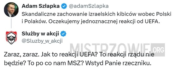 
    Skandaliczne zachowanie