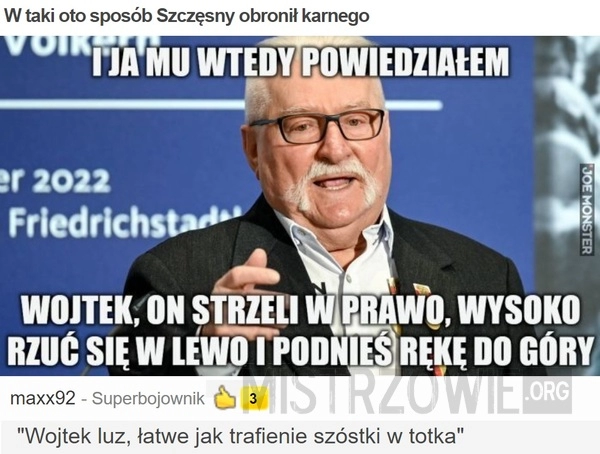 
    
			W taki oto sposób Szczęsny obronił karnego					