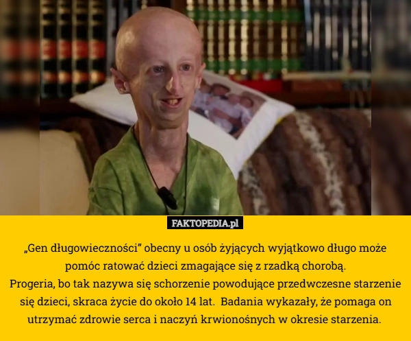 
    „Gen długowieczności” obecny u osób żyjących wyjątkowo długo może pomóc