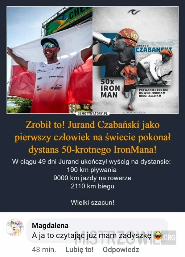 
    Wielki sukces Polaka!