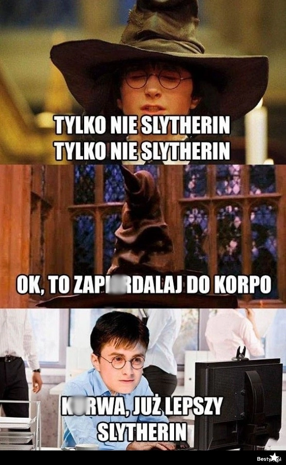 
    Tylko nie Slytherin 