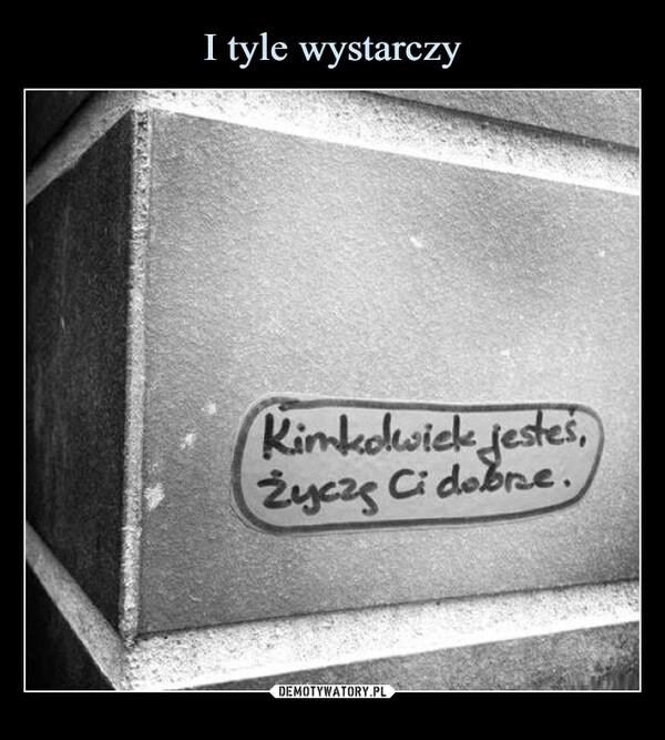 
    I tyle wystarczy