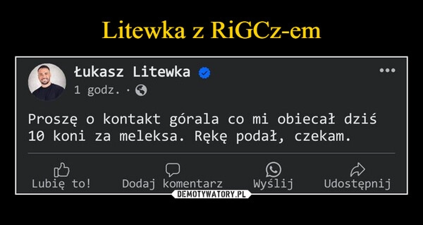 
    Litewka z RiGCz-em