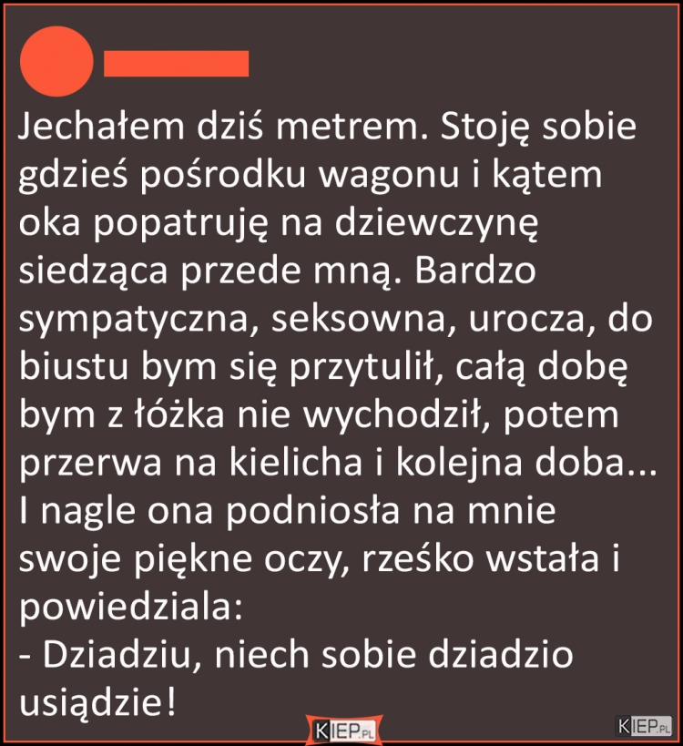 
    Metro, podróż i Ona - piękna dziewczyna...