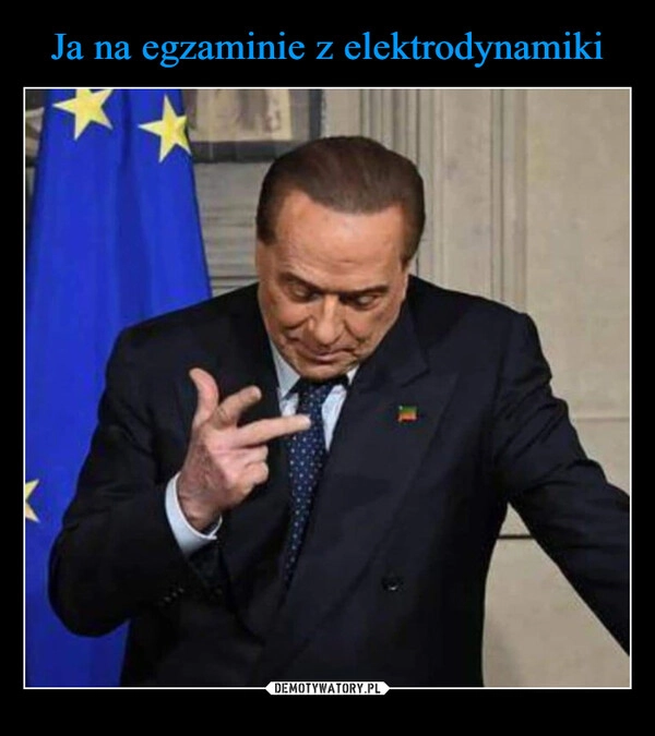 
    Ja na egzaminie z elektrodynamiki