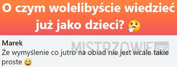 
    O czym...