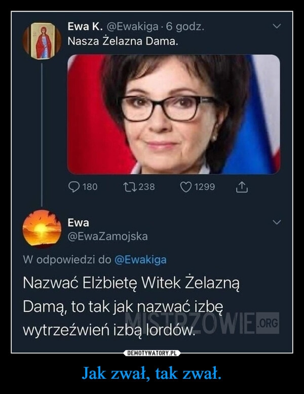 
    Jak zwał, tak zwał.