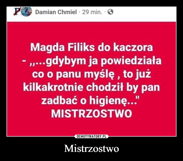 
    Mistrzostwo