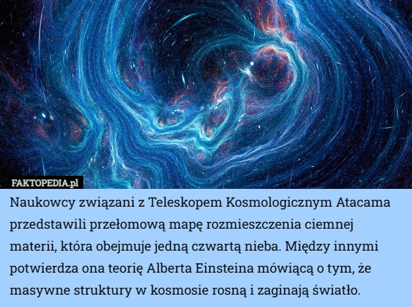 
    Naukowcy związani z Teleskopem Kosmologicznym Atacama przedstawili przełomową