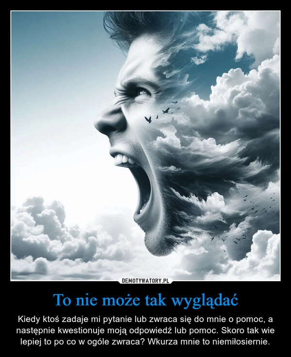 
    To nie może tak wyglądać