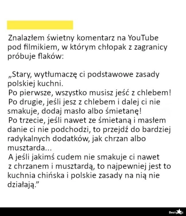 
    Podstawowe zasady polskiej kuchni 