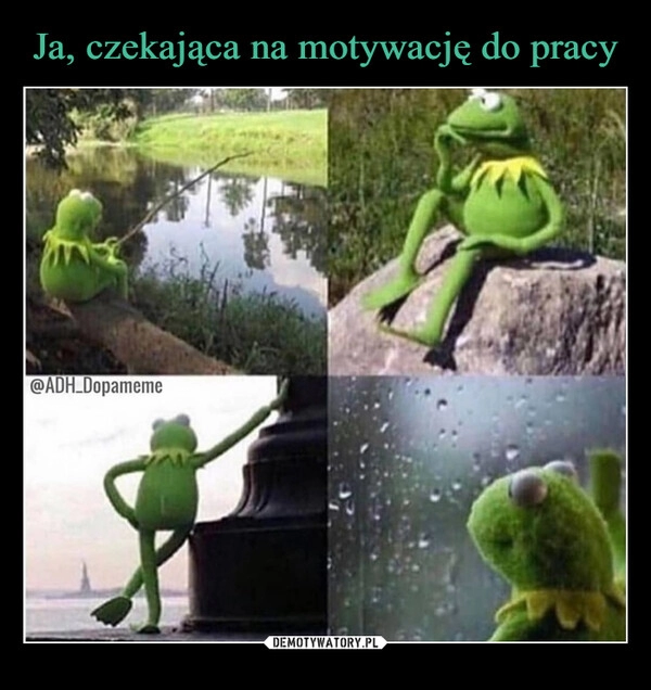 
    Ja, czekająca na motywację do pracy