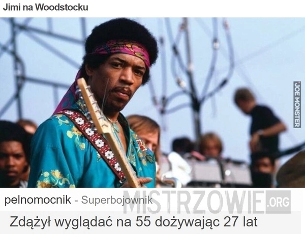 
    Jimi na Woodstocku