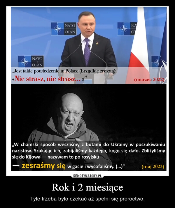 
    Rok i 2 miesiące