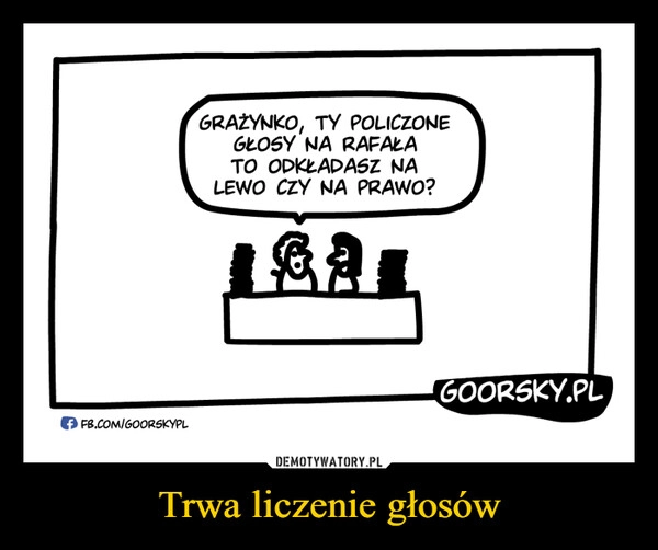 
    Trwa liczenie głosów